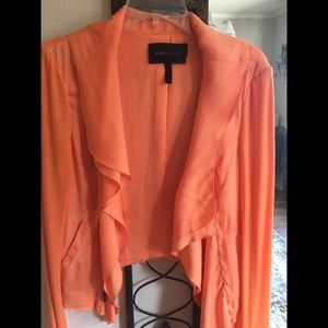 BCBG jacket silk size large